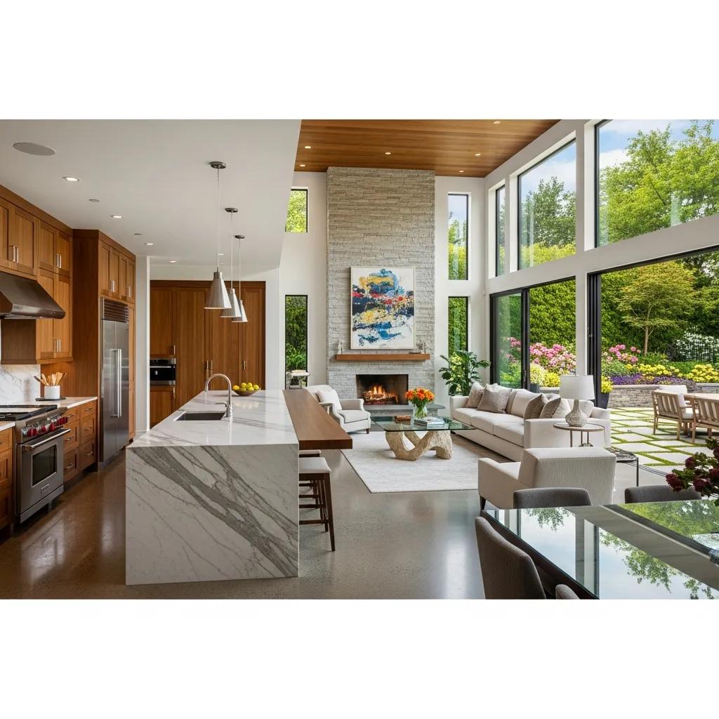Stylish home interior showcasing unique property features